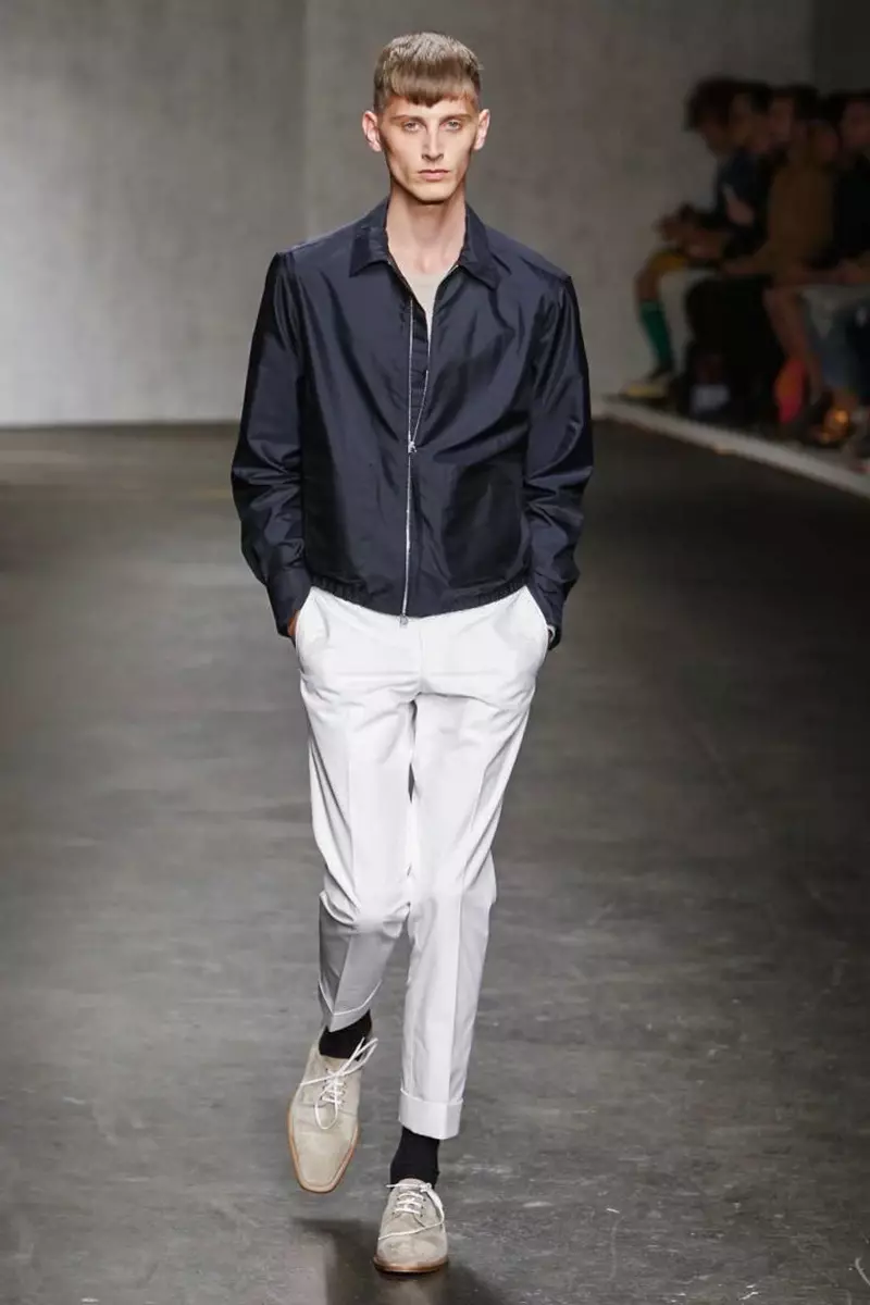 E. Tautz, Menswear, Spring Summer, 2015, Sioe Ffasiwn yn Llundain