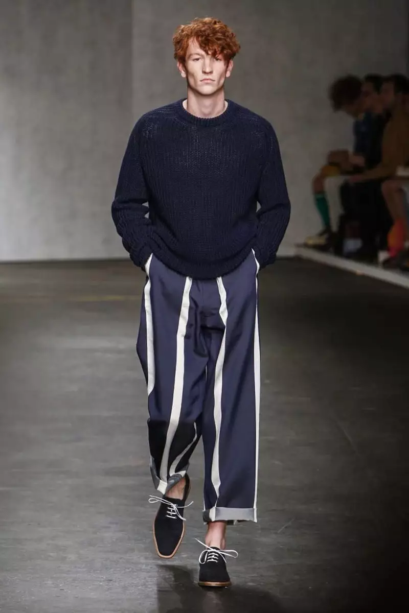 E. Tautz, Menswear, Spring Summer, 2015, Sioe Ffasiwn yn Llundain