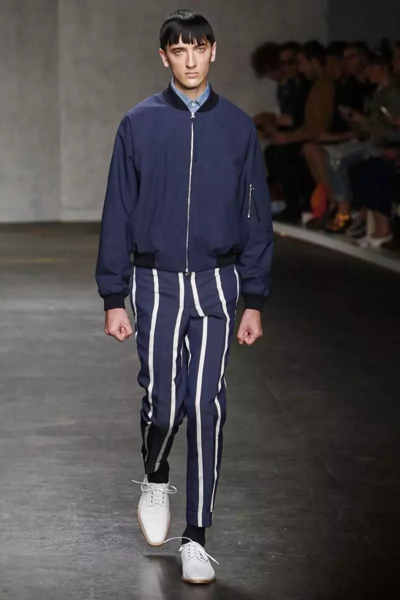 E. Tautz, Menswear, Spring Summer, 2015, Sioe Ffasiwn yn Llundain