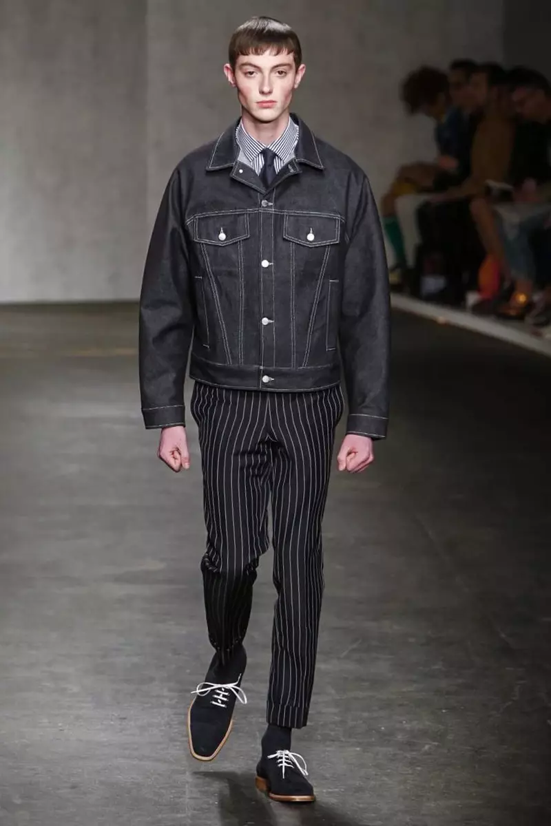 E. Tautz, Menswear, Spring Summer, 2015, Sioe Ffasiwn yn Llundain