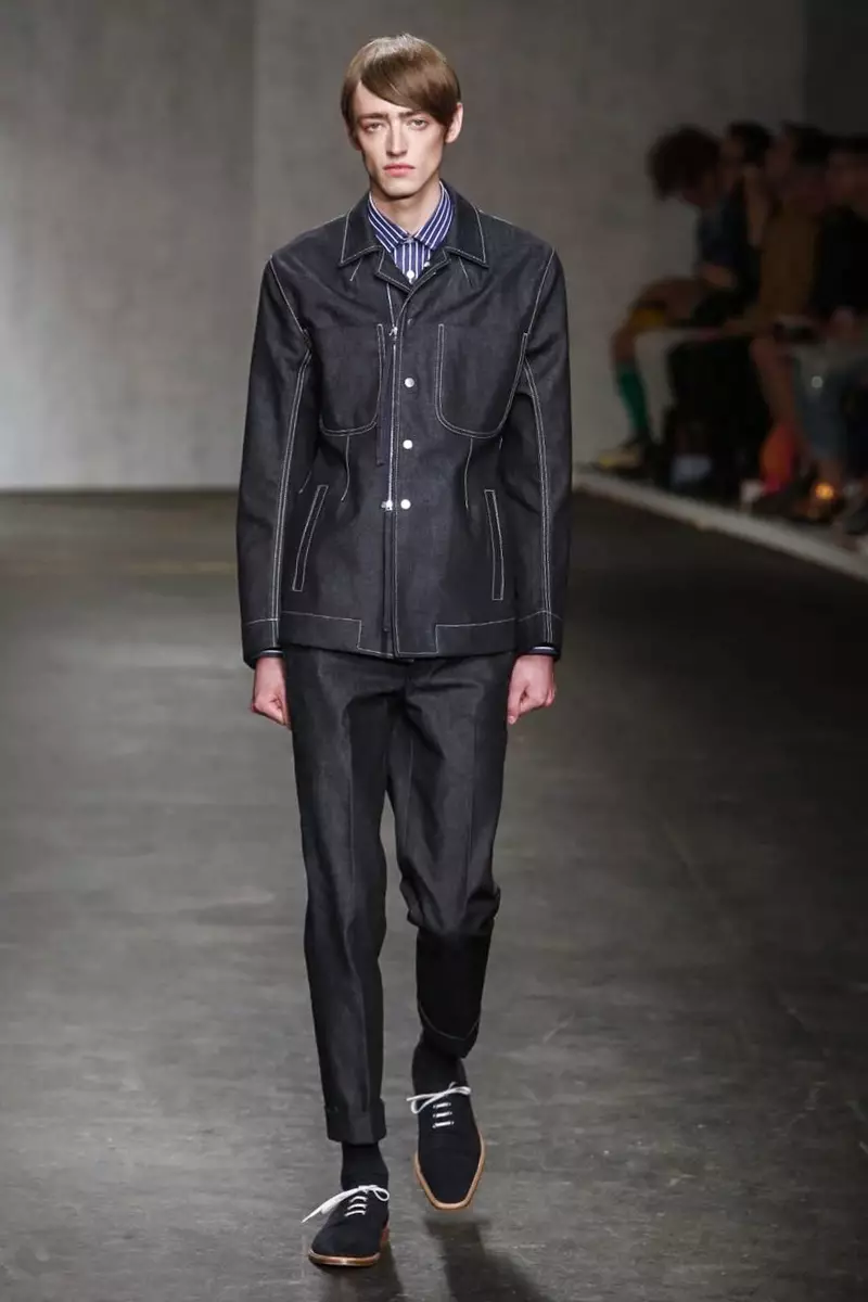 E. Tautz, Menswear, Spring Summer, 2015, แฟชั่นโชว์ในลอนดอน