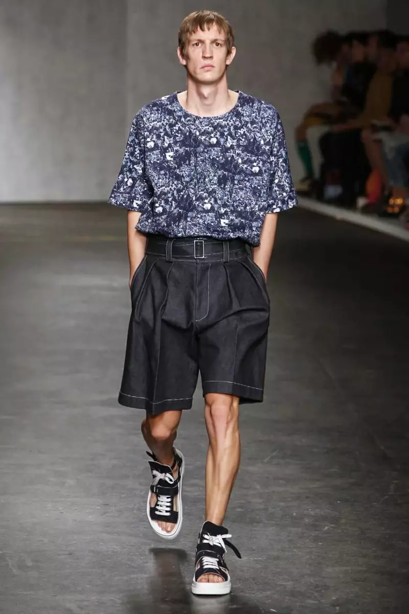 E. Tautz, Menswear, Spring Summer, 2015, Sioe Ffasiwn yn Llundain