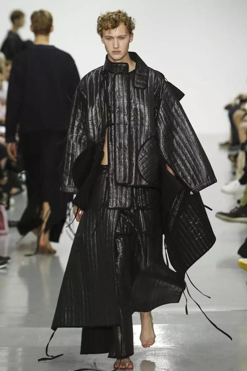 Kreyg Grin, 2015 yil bahor-yoz erkaklar kiyimlari Londondagi moda ko'rgazmasi