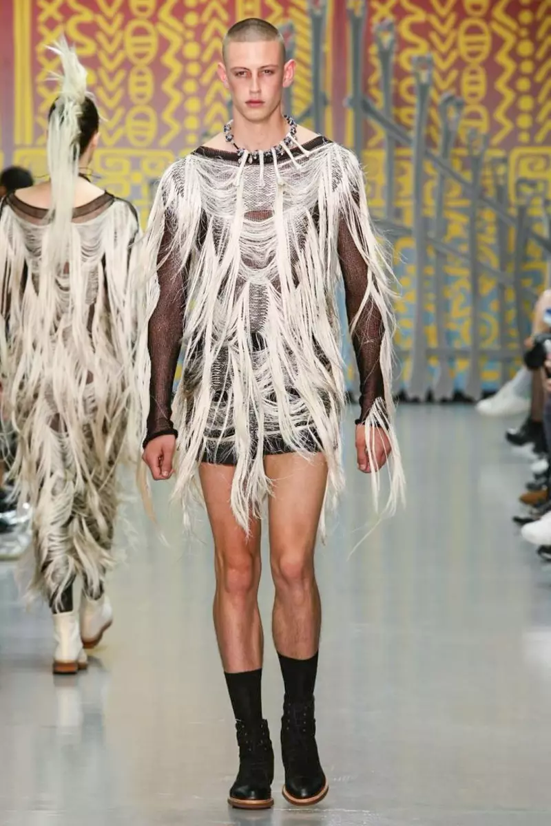 Frères et sœurs, Vêtements pour hommes, Printemps-Été, 2015, Défilé de mode à Londres