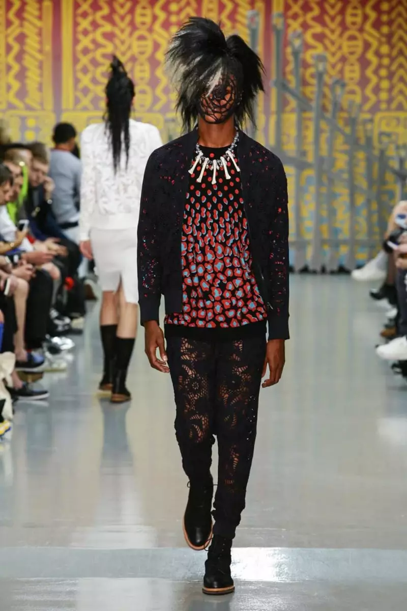 Sibling, Menswear, Caij Nplooj Ntoos Hlav, 2015, Fashion Show in London