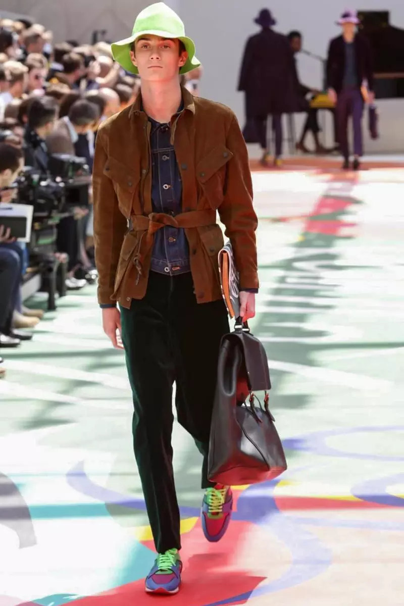 Burberry Prorsum, Menswear, Primavera Estate 2015, Sfilata di moda a Londra