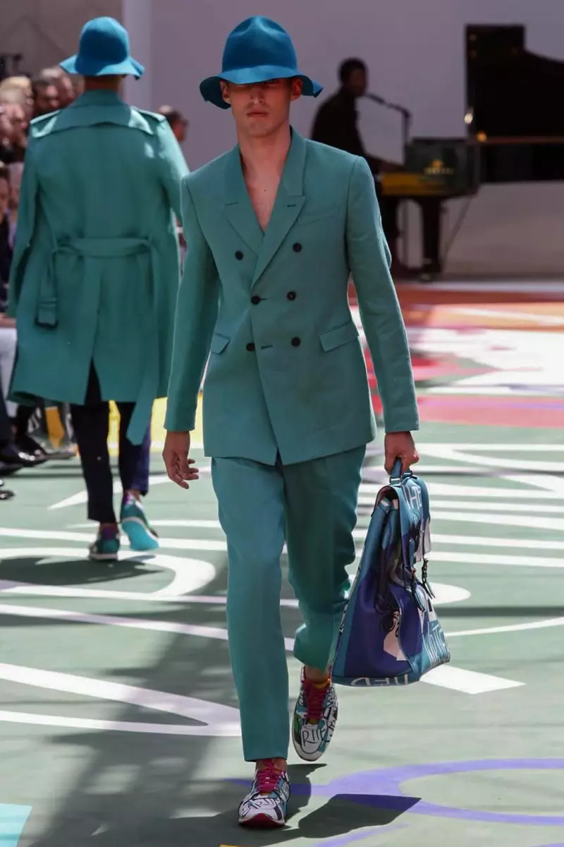 Burberry Prorsum, Menswear, Spring Summer, 2015, Fashion Show នៅទីក្រុងឡុងដ៍