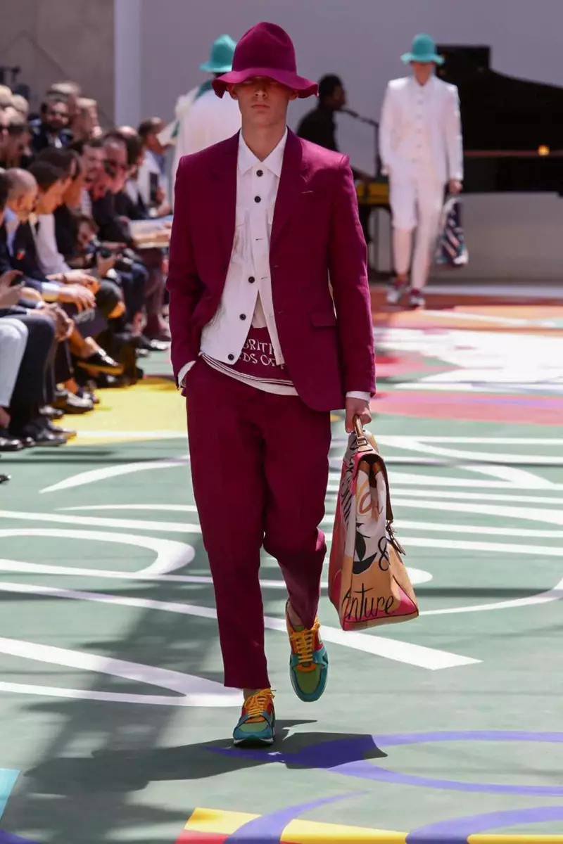 Burberry Prorsum, Menswear, Spring Summer, 2015, Fashion Show នៅទីក្រុងឡុងដ៍