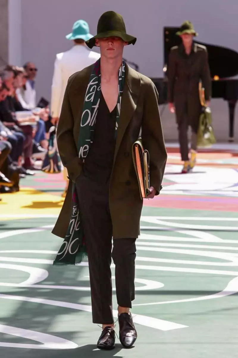 Burberry Prorsum, Panlalaki, Ting-init sa Tingpamulak, 2015, Fashion Show sa London