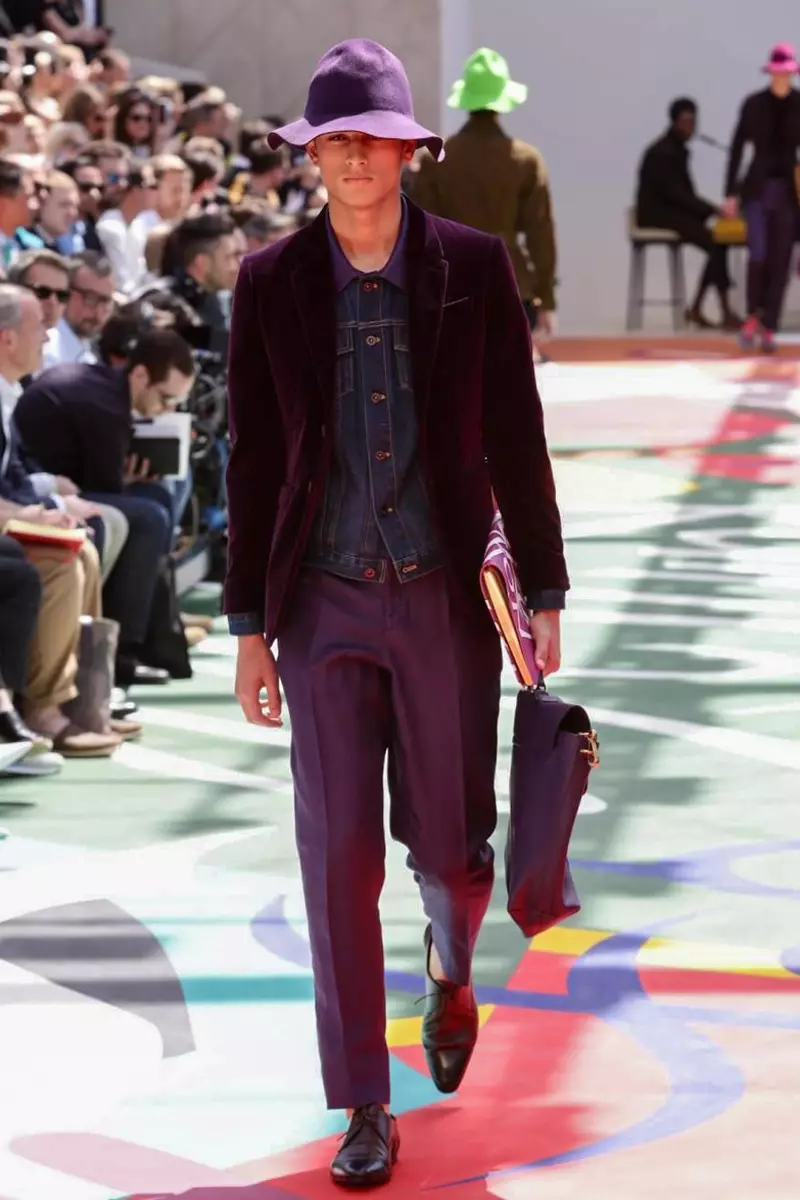 Burberry Prorsum, Herretøj, Spring Summer, 2015, Modeshow i London