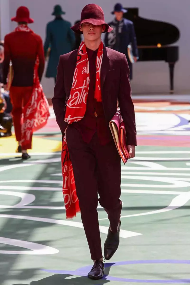 Burberry Prorsum, Menswear, Spring Summer, 2015, แฟชั่นโชว์ในลอนดอน