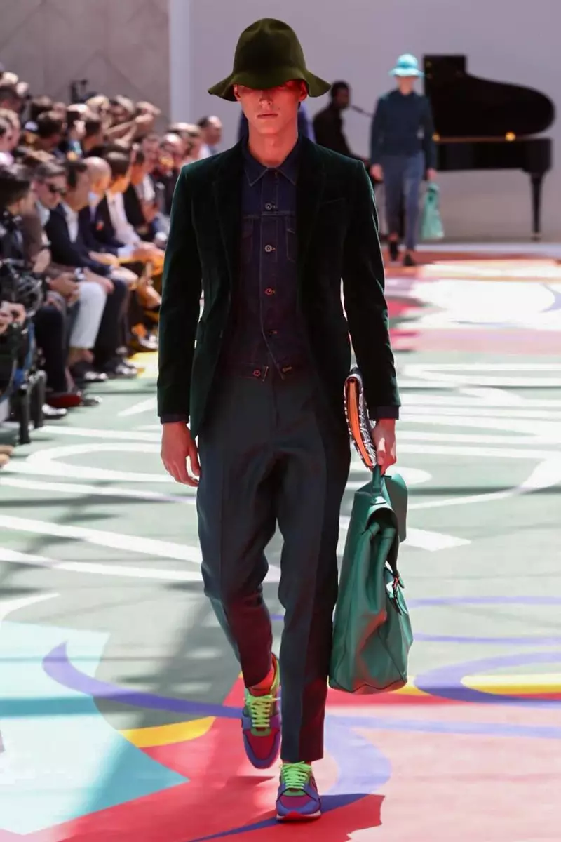 Burberry Prorsum, Menwear, Fréijoer Summer, 2015, Fashion Show zu London