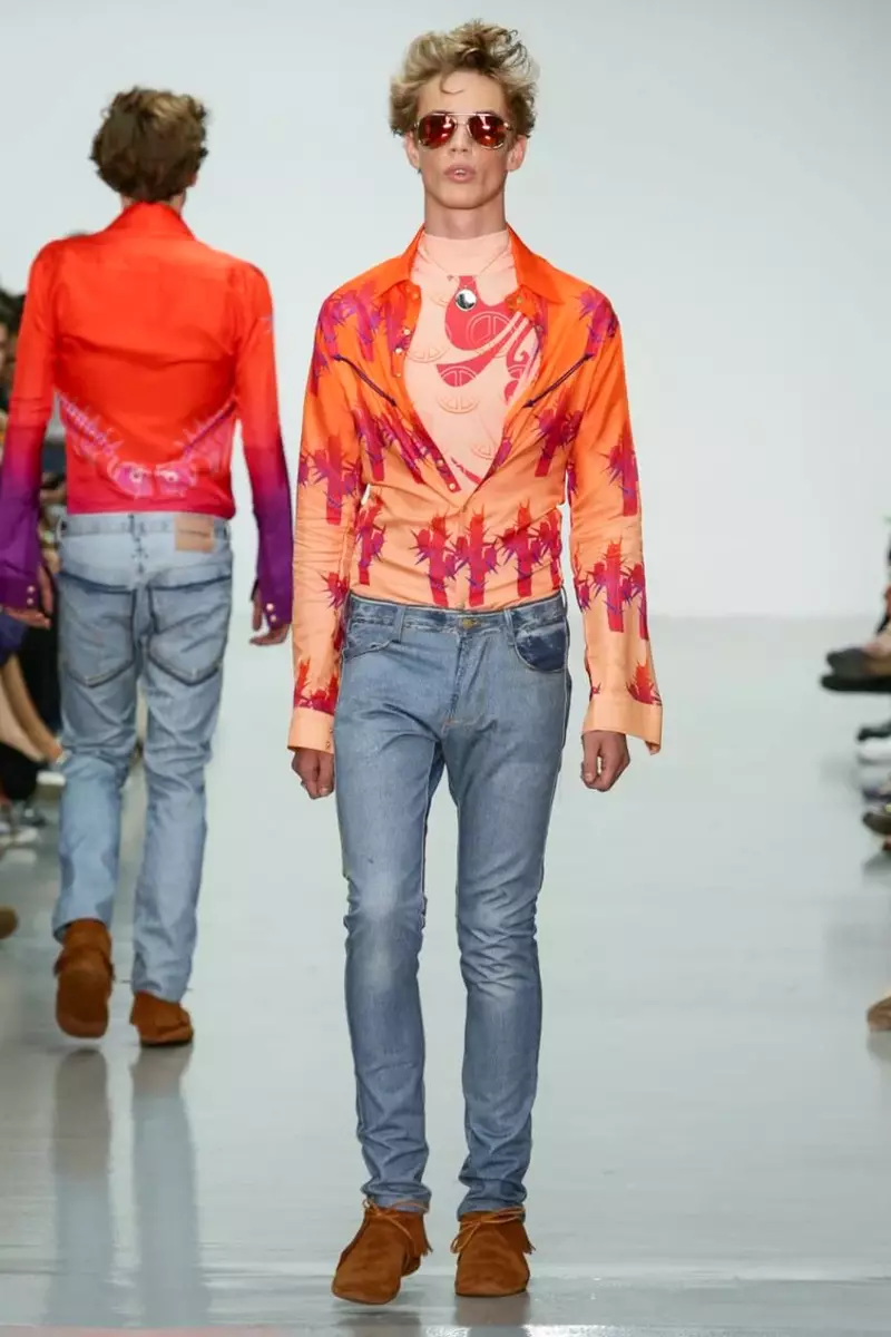 Katie Eary, Damit ng Lalaki, Tag-init ng Tagsibol, 2015, Fashion Show sa London