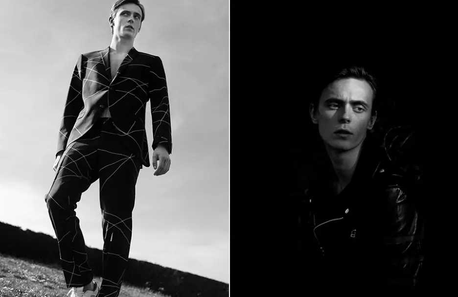 Gustaaf Wassink no M Management Men fotografado por Maud Maillard no editorial desta semana 'Walking On Air'. Estilizado por Glen Mban.