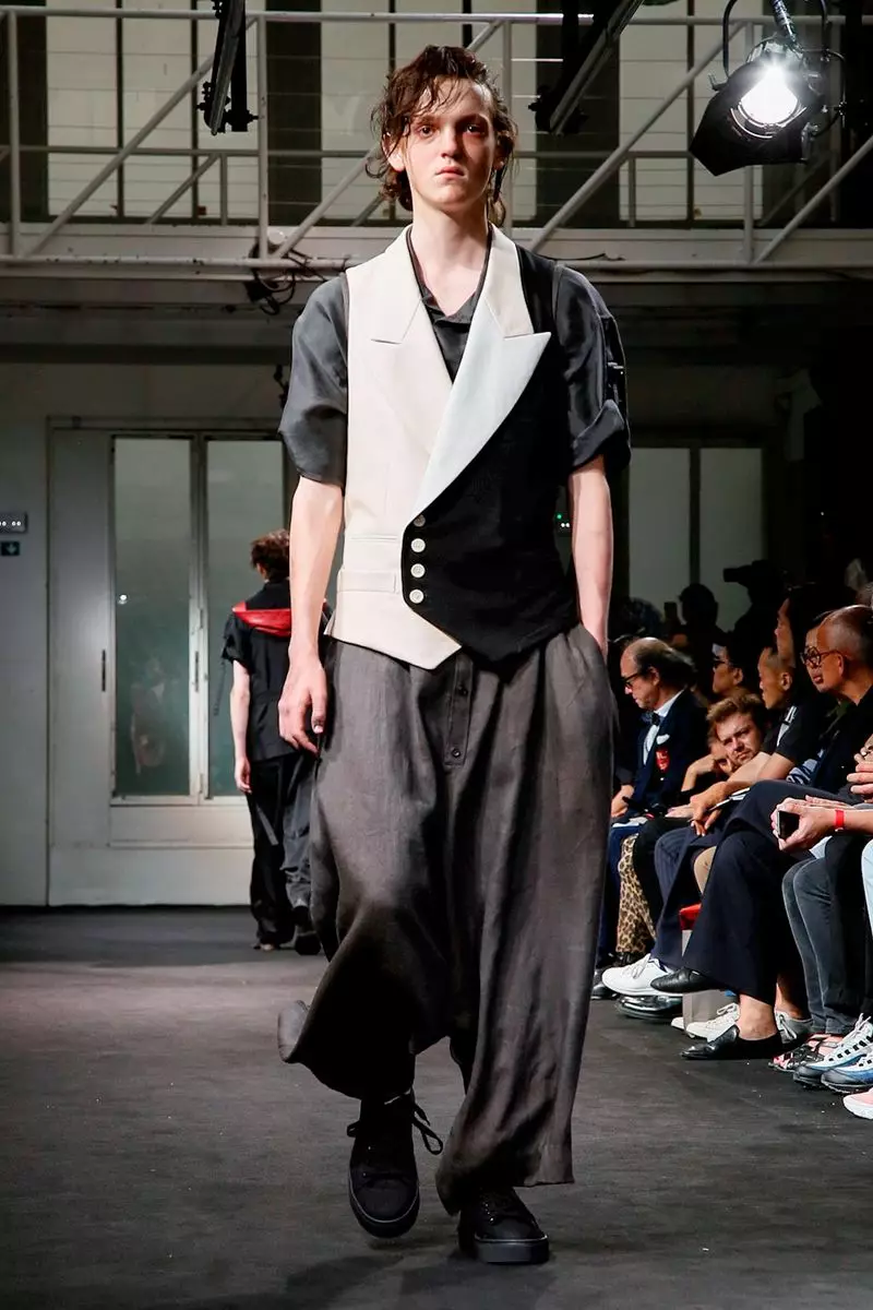 Yohji Yamamoto meesterõivad, kevadsuvi 2019 Pariis21