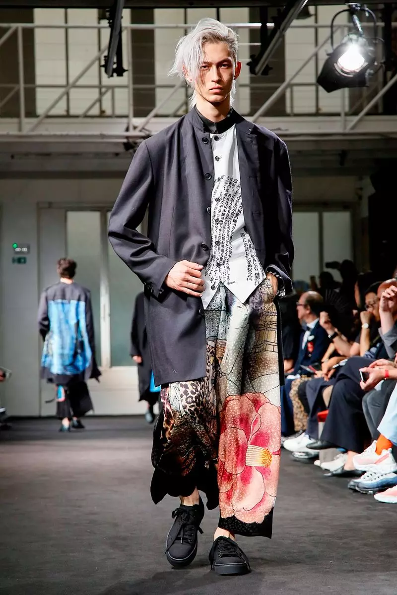 Yohji Yamamoto meesterõivad, kevadsuvi 2019 Pariis24