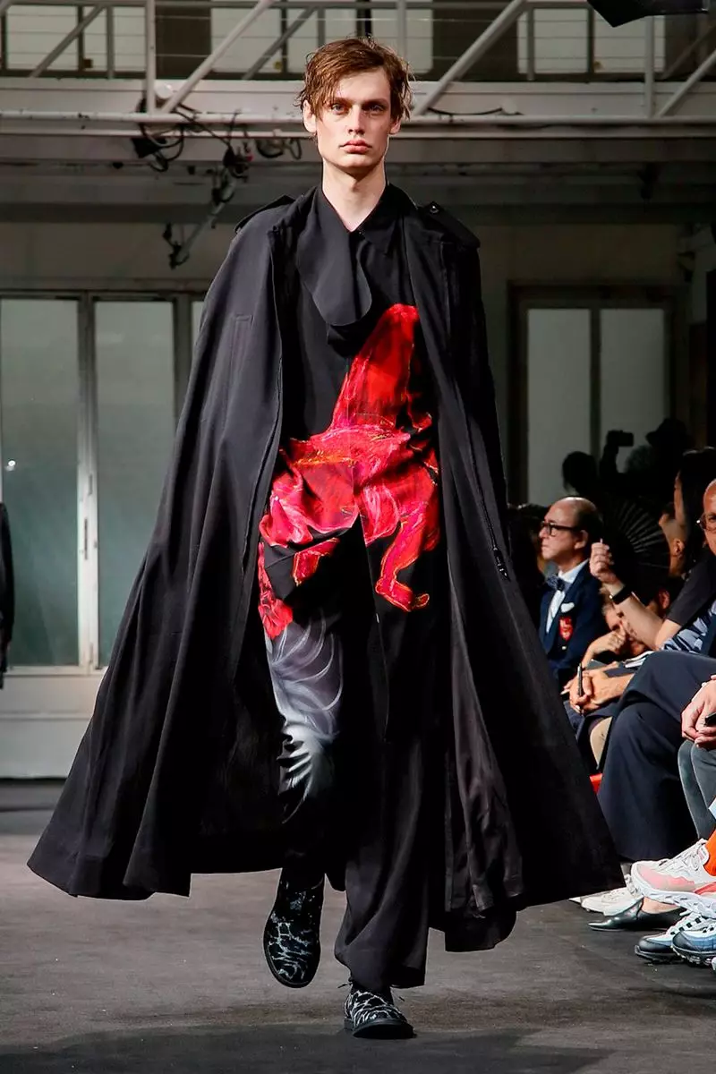 Yohji Yamamoto Muška odjeća proljeće ljeto 2019. Pariz29