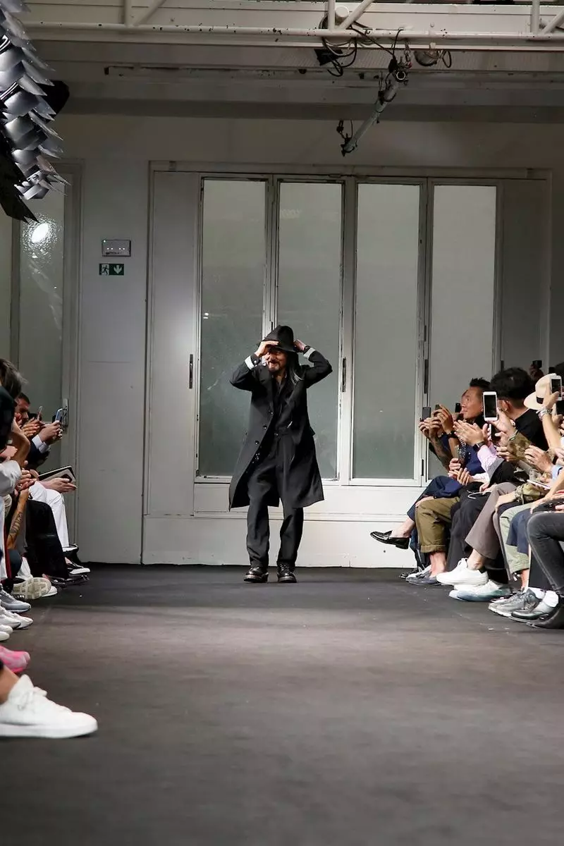 Yohji Yamamoto Odzież męska Wiosna Lato 2019 Paryż