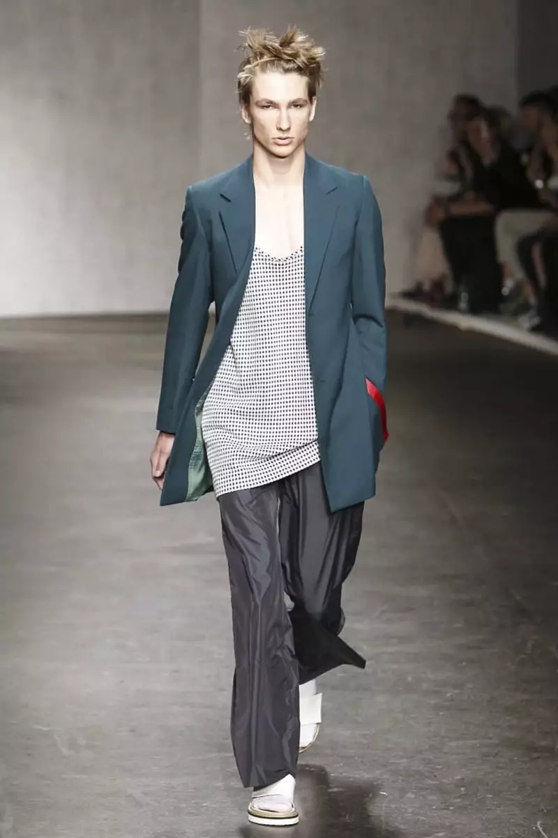 Xander Zhou, Menswear Spring Summer 2015 Fashion Show in London