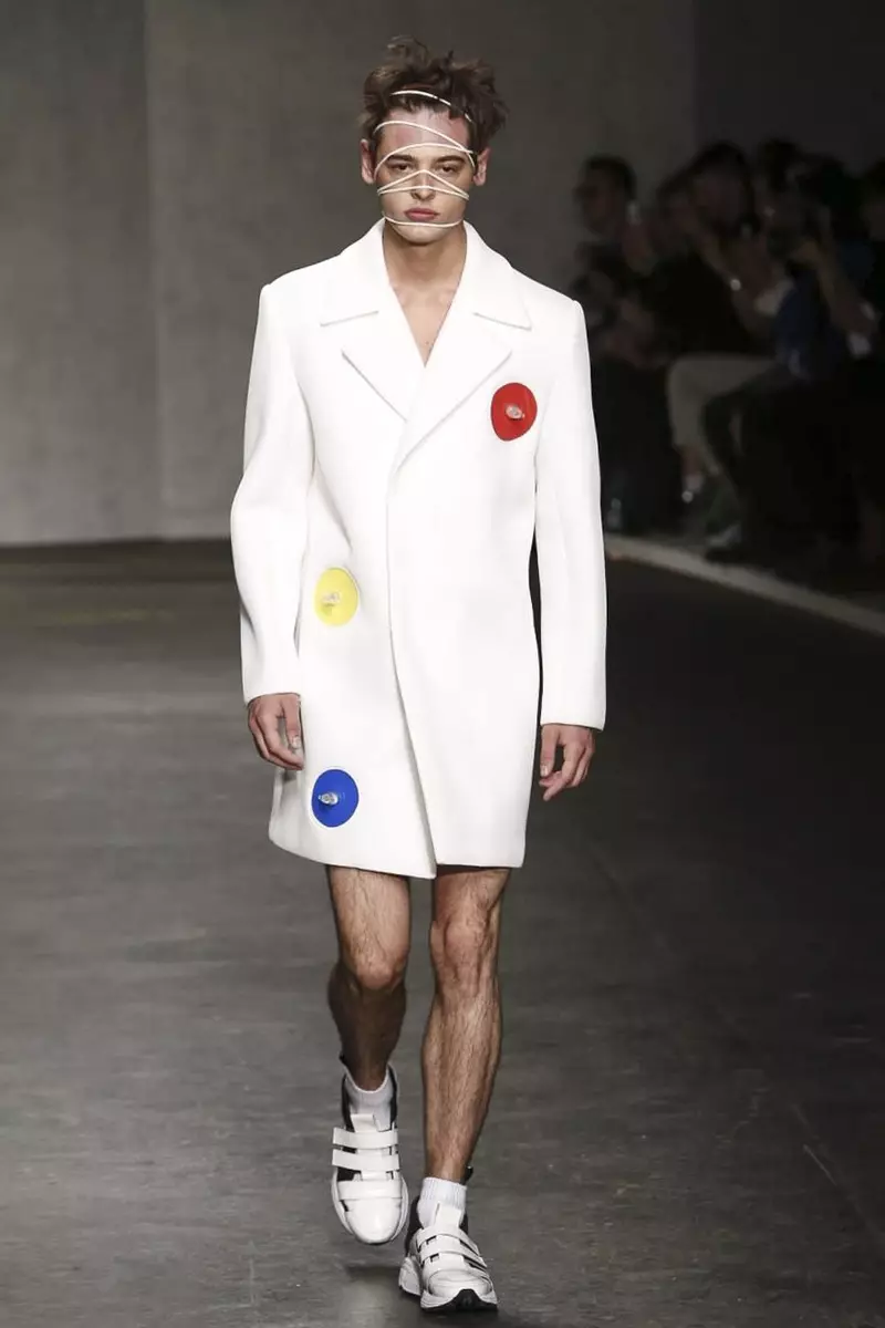 Xander Zhou, Menswear Spring Summer 2015 Fashion Show in London