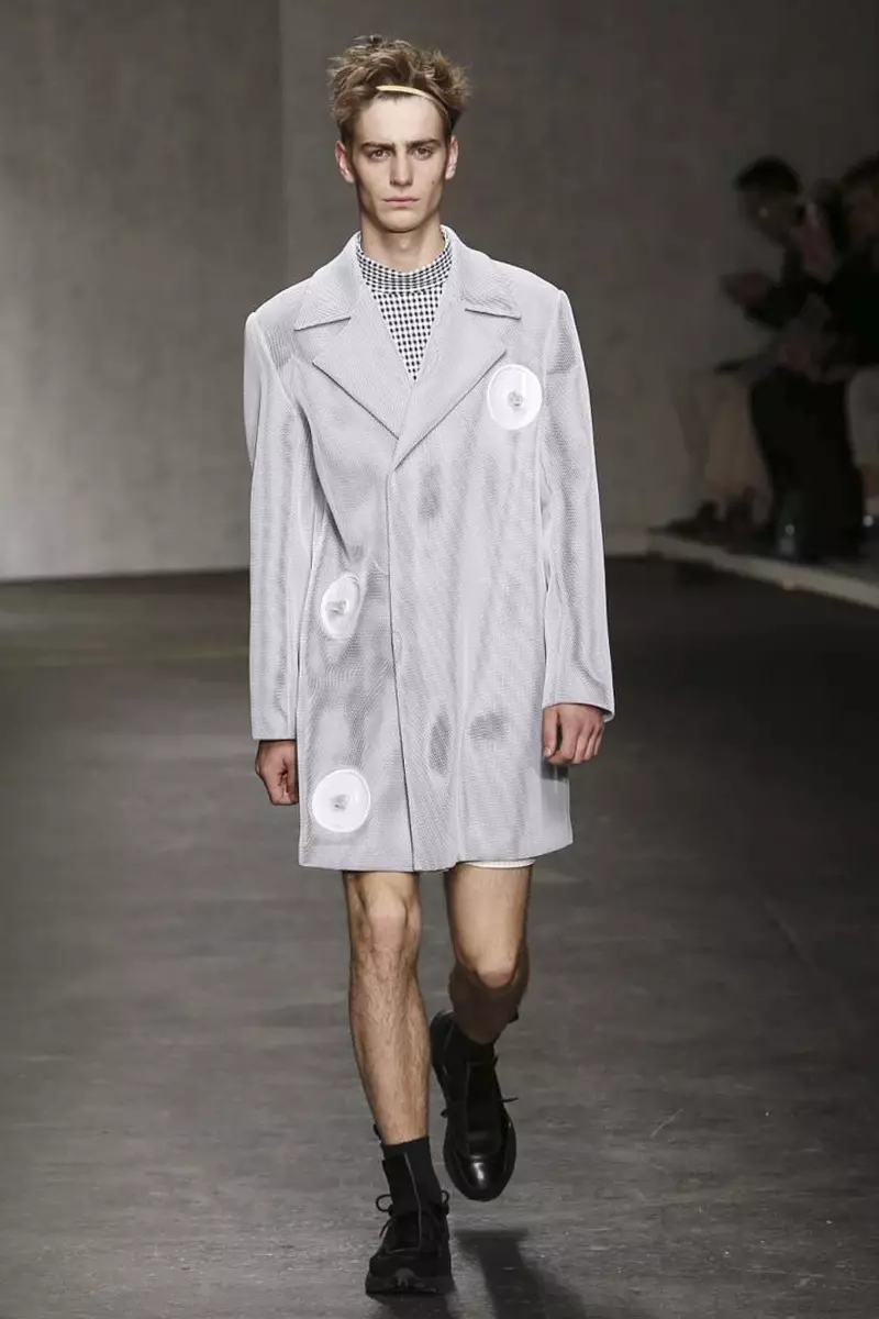 Xander Zhou, Menswear Spring Summer 2015 Fashion Show in London