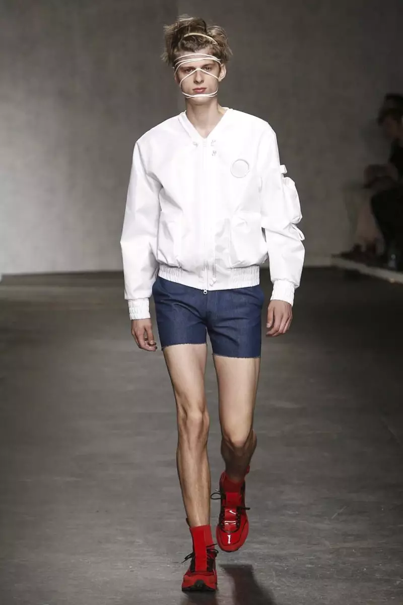 Xander Zhou, Menswear Spring Summer 2015 Fashion Show in London