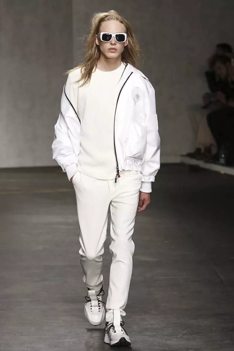 Xander Zhou, desfile de moda masculina primavera verão 2015 em Londres