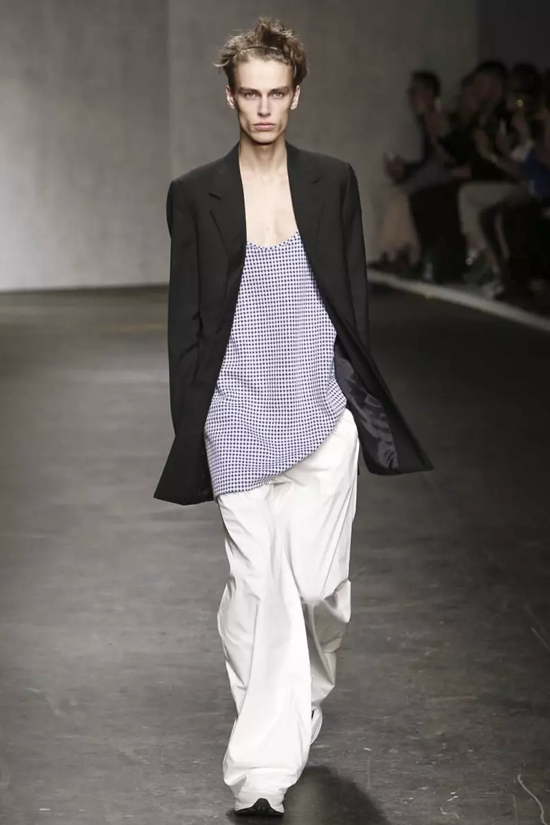 Xander Zhou, Menswear Spring Summer 2015 Fashion Show in London