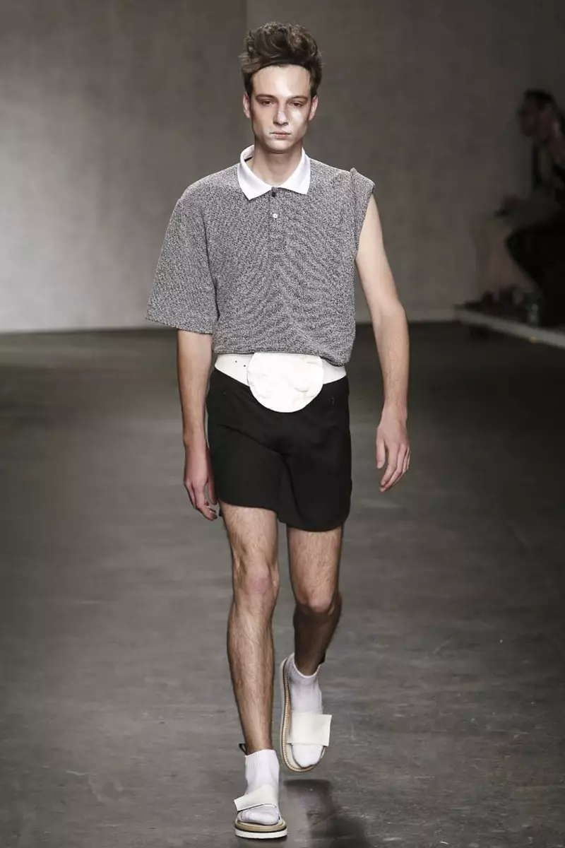 Xander Zhou, Menswear Spring Summer 2015 Fashion Show tại London