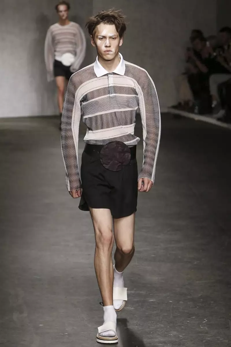 Xander Zhou, Menswear Spring Summer 2015 Fashion Show nan Lond