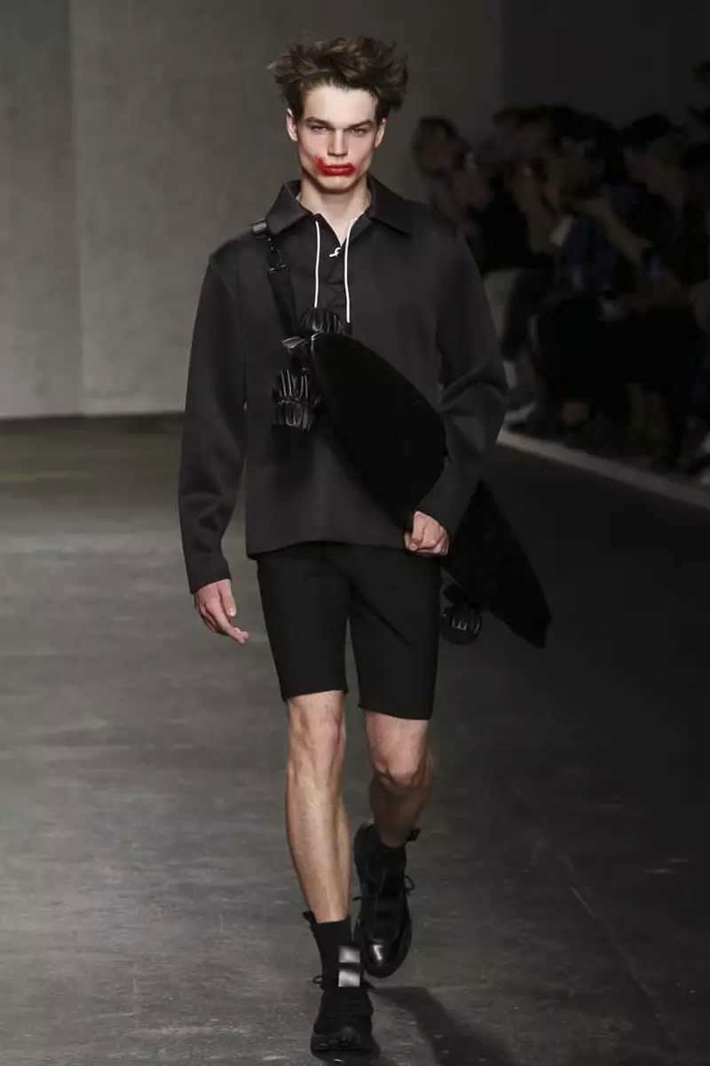 Xander Zhou, Menswear Spring Summer 2015 Fashion Show eLondon