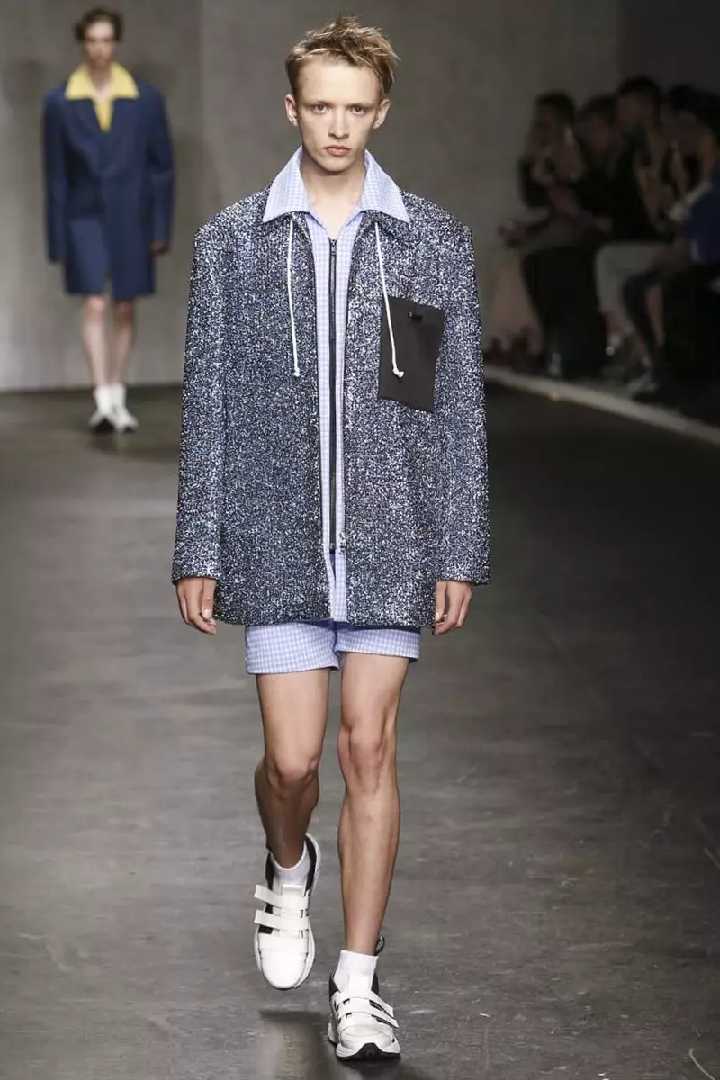 Xander Zhou, Menswear Spring Summer 2015 Fashion Show sa London