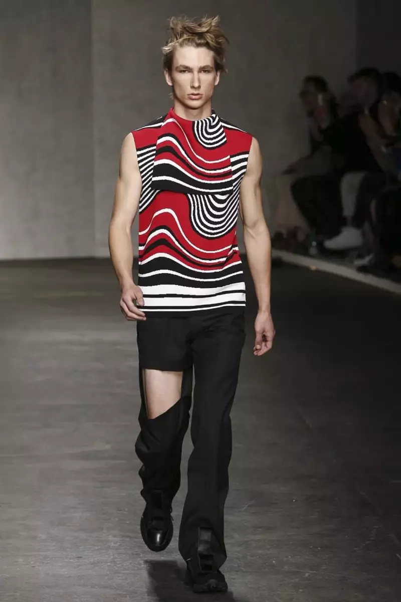 Xander Zhou, Menswear Spring Summer 2015 Fashion Show sa London