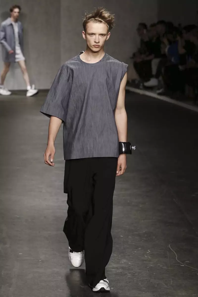 Xander Zhou, Menswear Spring Summer 2015 Fashion Show nan Lond