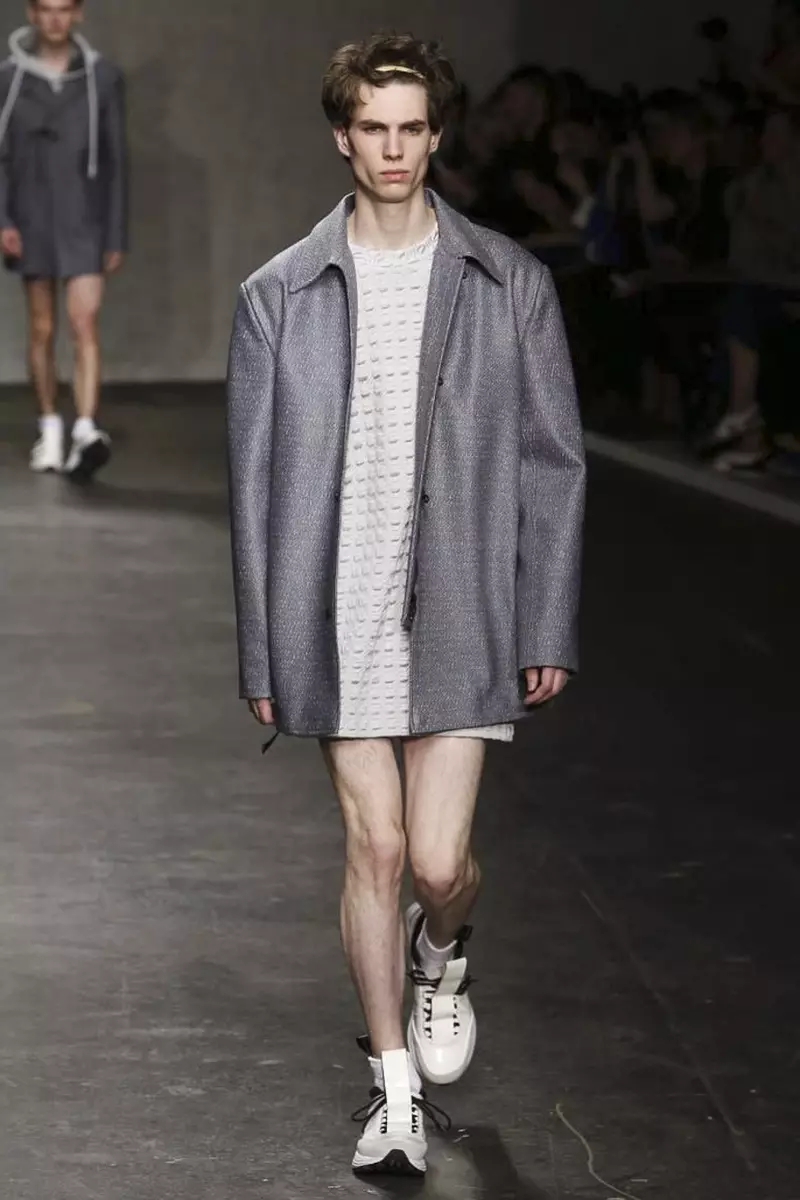 Xander Zhou, Menswear Spring Summer 2015 Fashion Show in London