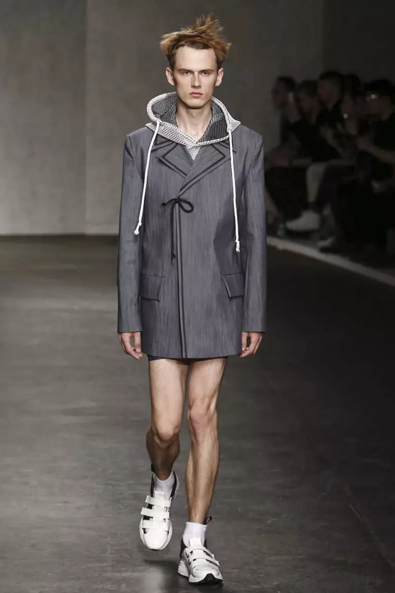 Xander Zhou, Menswear Spring Summer 2015 Fashion Show eLondon