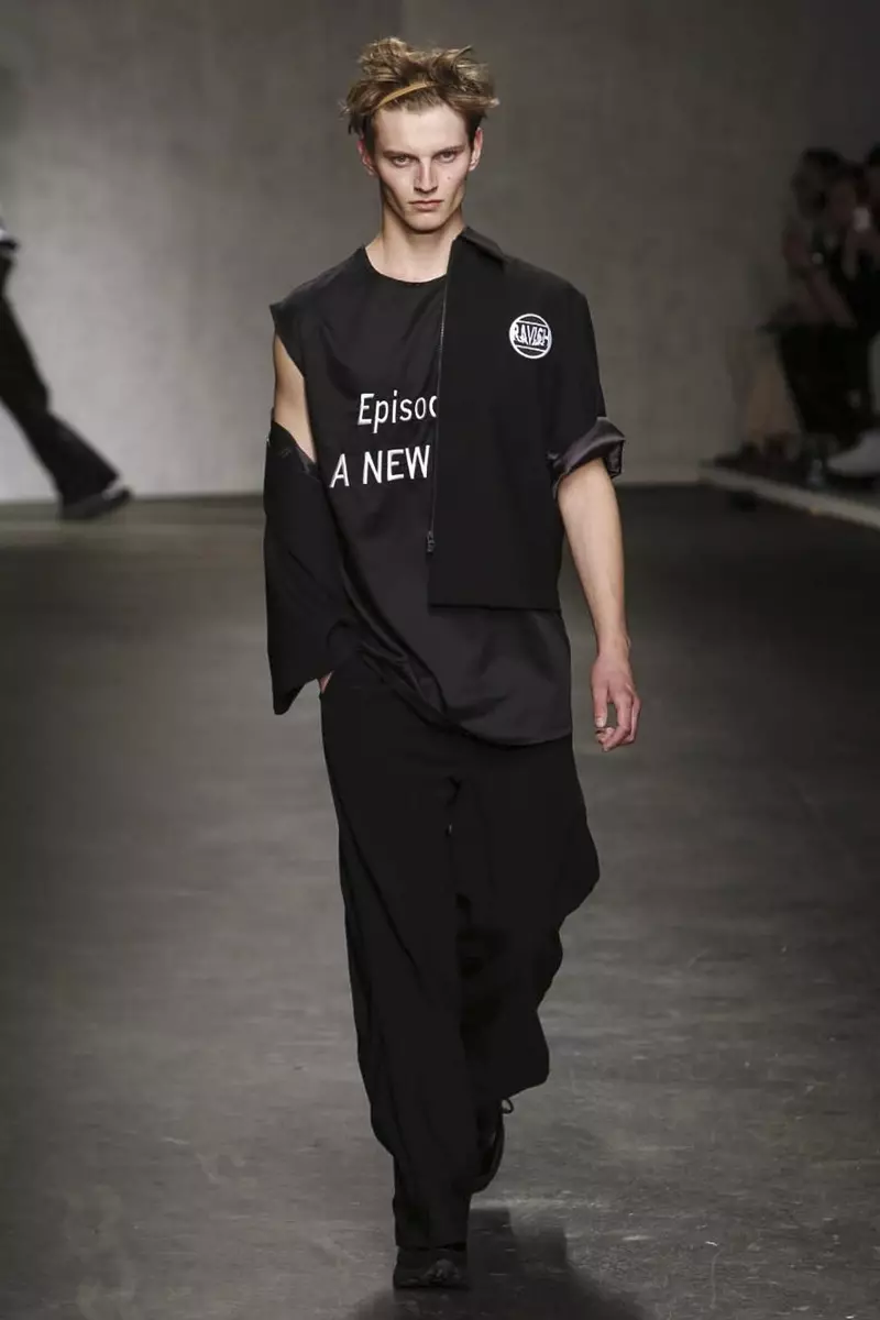 Xander Zhou, Menswear Spring Summer 2015 Fashion Show in London