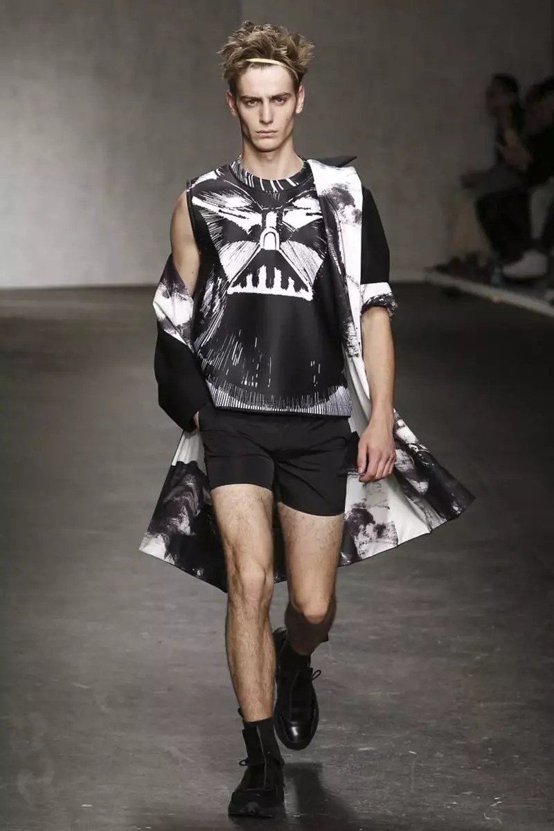 Xander Zhou, Menswear Spring Summer 2015 Fashion Show sa London