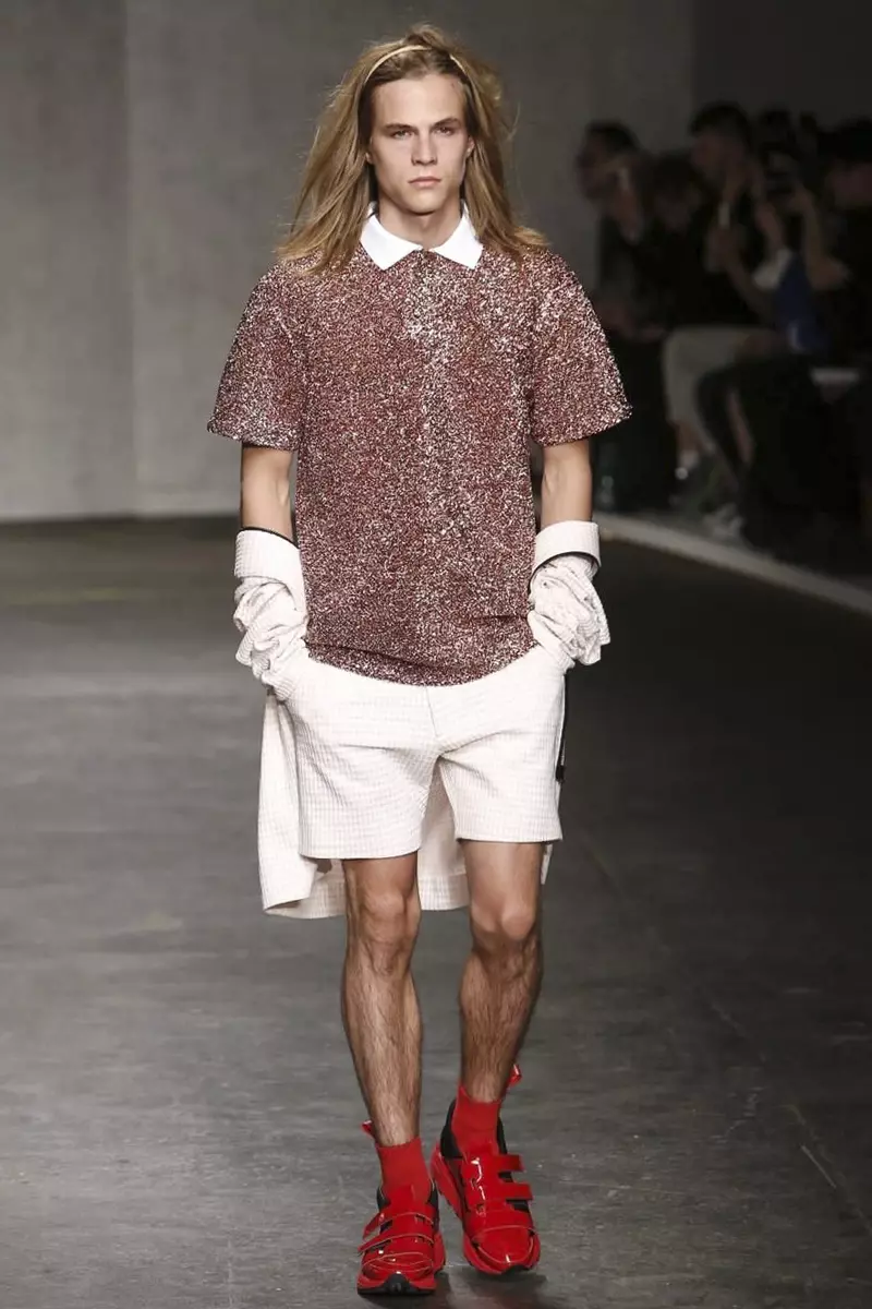 Xander Zhou, Menswear Spring Summer 2015 Fashion Show sa London