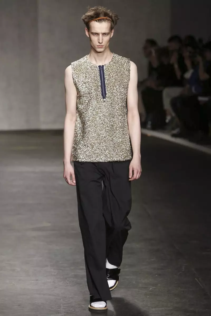 Xander Zhou, Menswear Spring Summer 2015 Fashion Show sa London