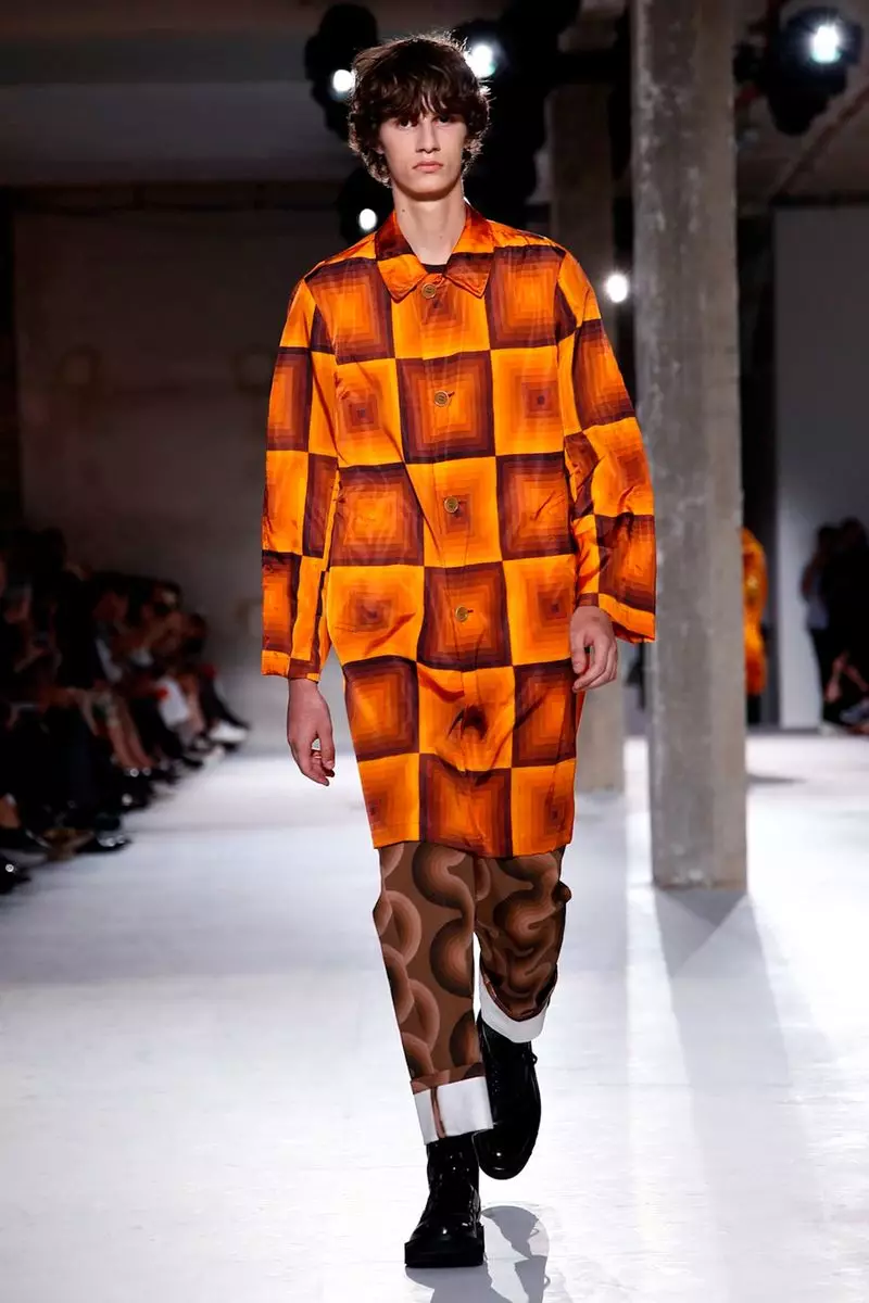 Dries Van Noten տղամարդկանց հագուստ գարուն-ամառ 2019 Փարիզ10