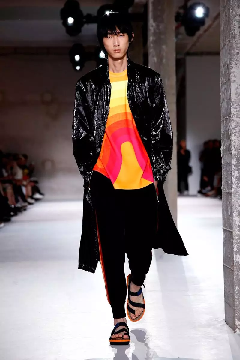 Dries Van Noten эрэгтэй хувцас 2019 оны хавар зуны Парис16