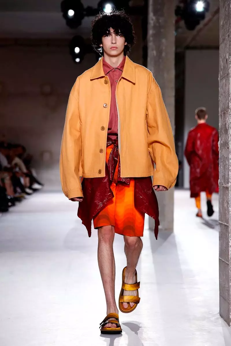 Dries Van Noten Herrkläder Vårsommar 2019 Paris18