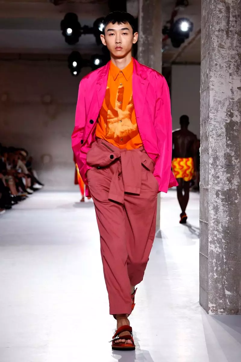 Dries Van Noten Pakaian Pria Musim Semi Musim Panas 2019 Paris20