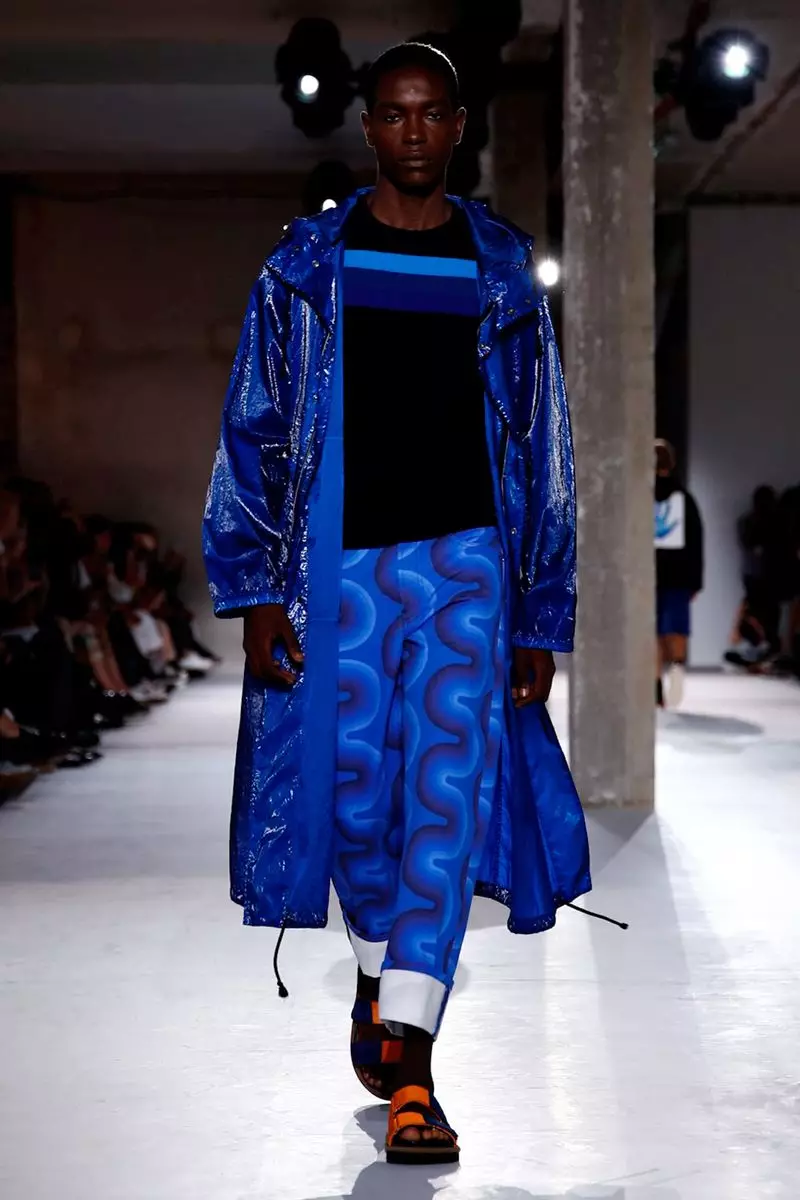 Dries Van Noten akanjo lehilahy lohataona fahavaratra 2019 Paris23