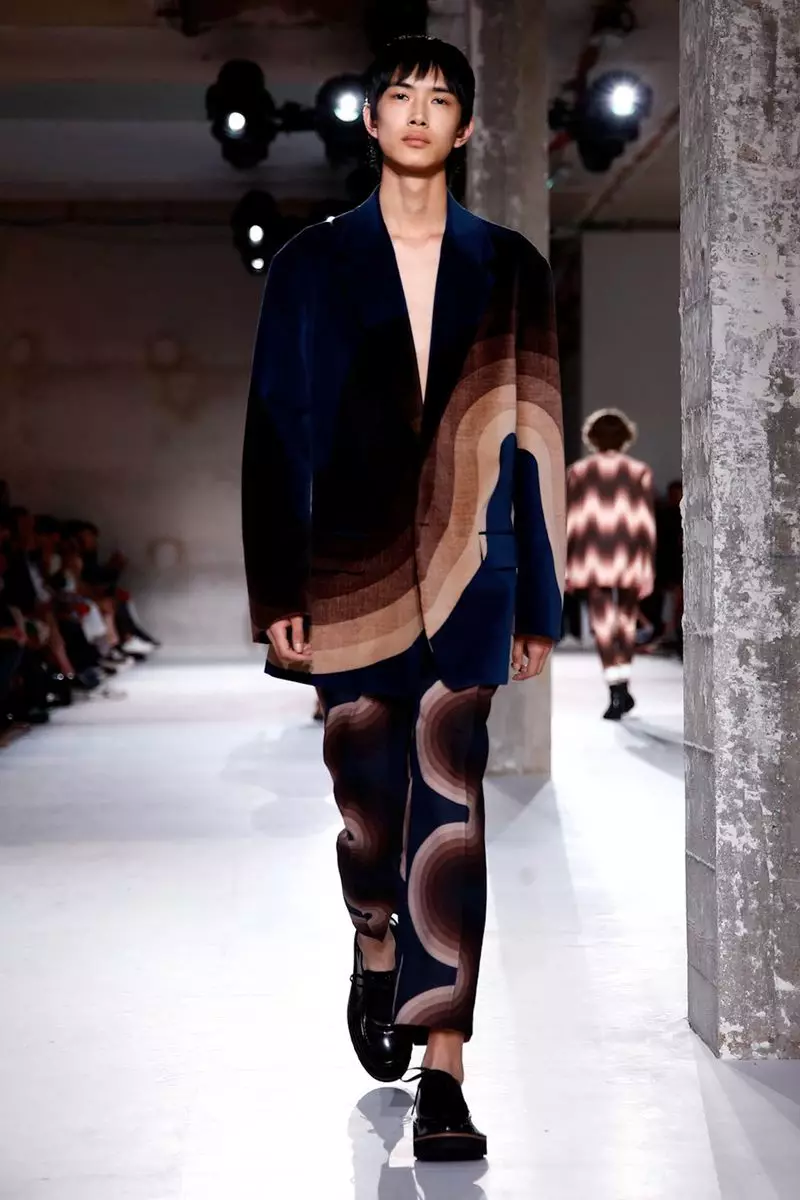 Dries Van Noten Herrafatnaður vor sumar 2019 Paris37