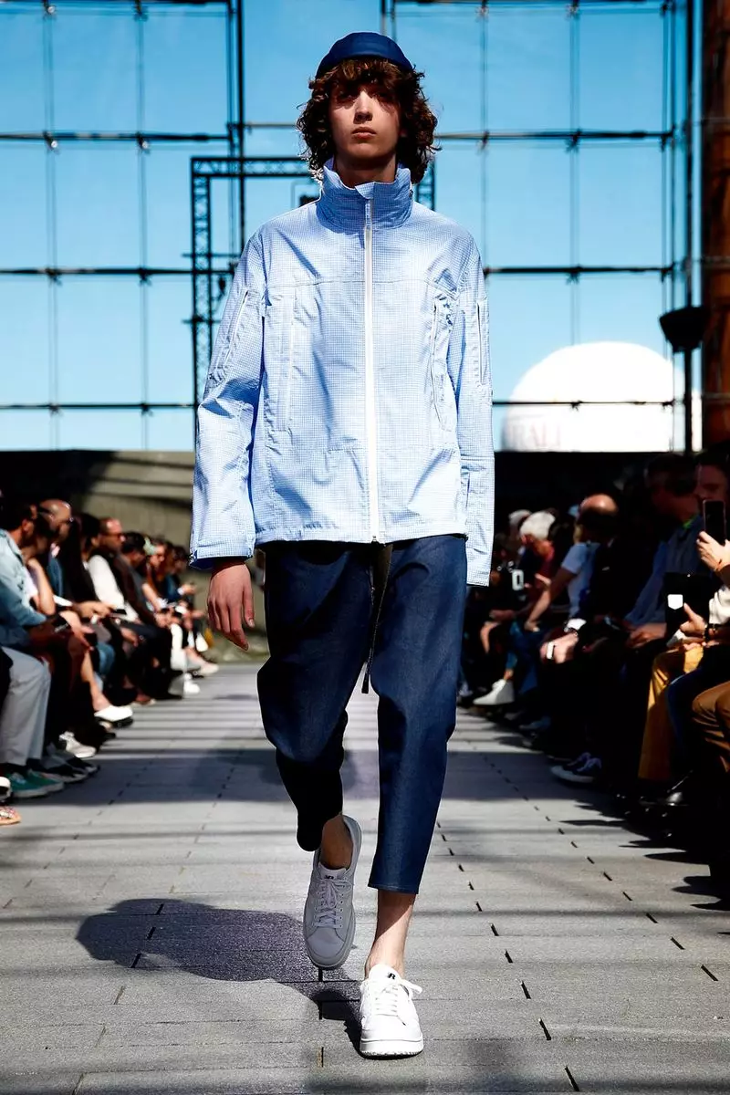 Gwisg Menswear Dyn Junya Watanabe Gwanwyn Haf 2019 Paris1