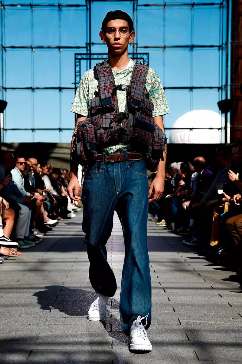 Gwisg Menswear Dyn Junya Watanabe Gwanwyn Haf 201924