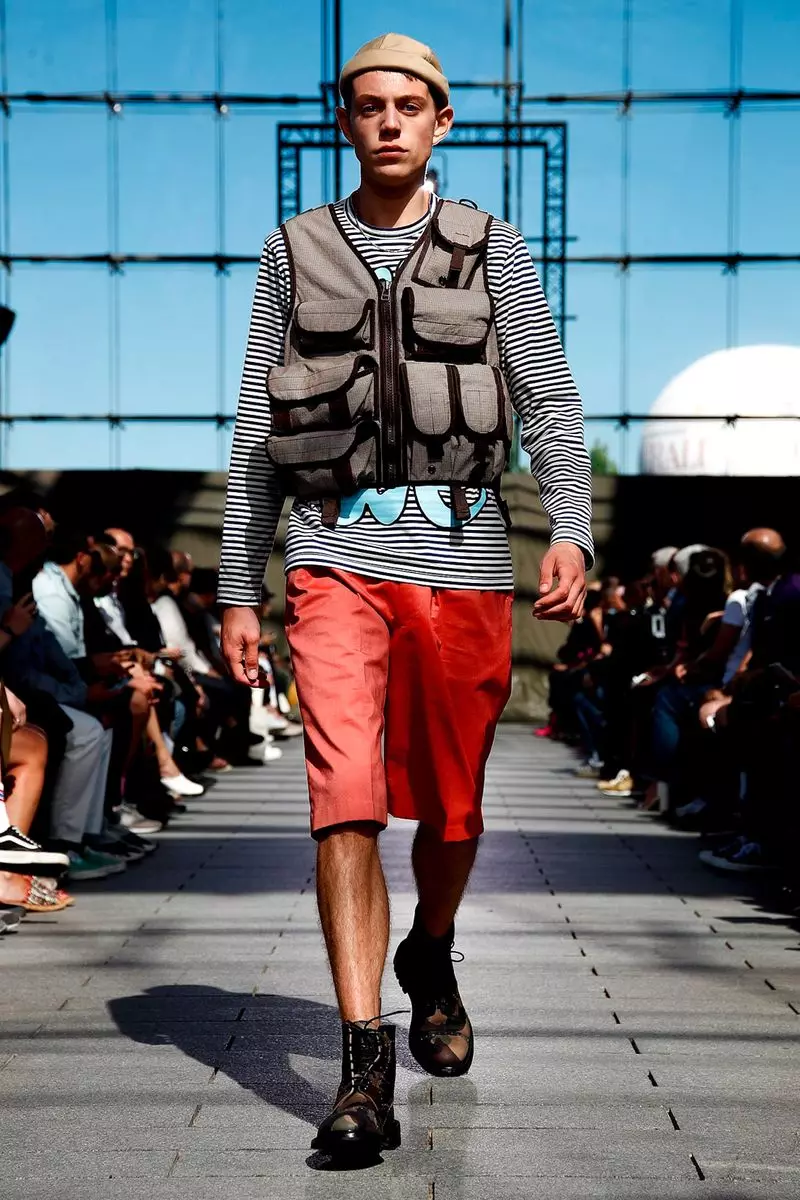 Junya Watanabe Mans Kincên Mens Bihar Havîn 2019 Parîs30