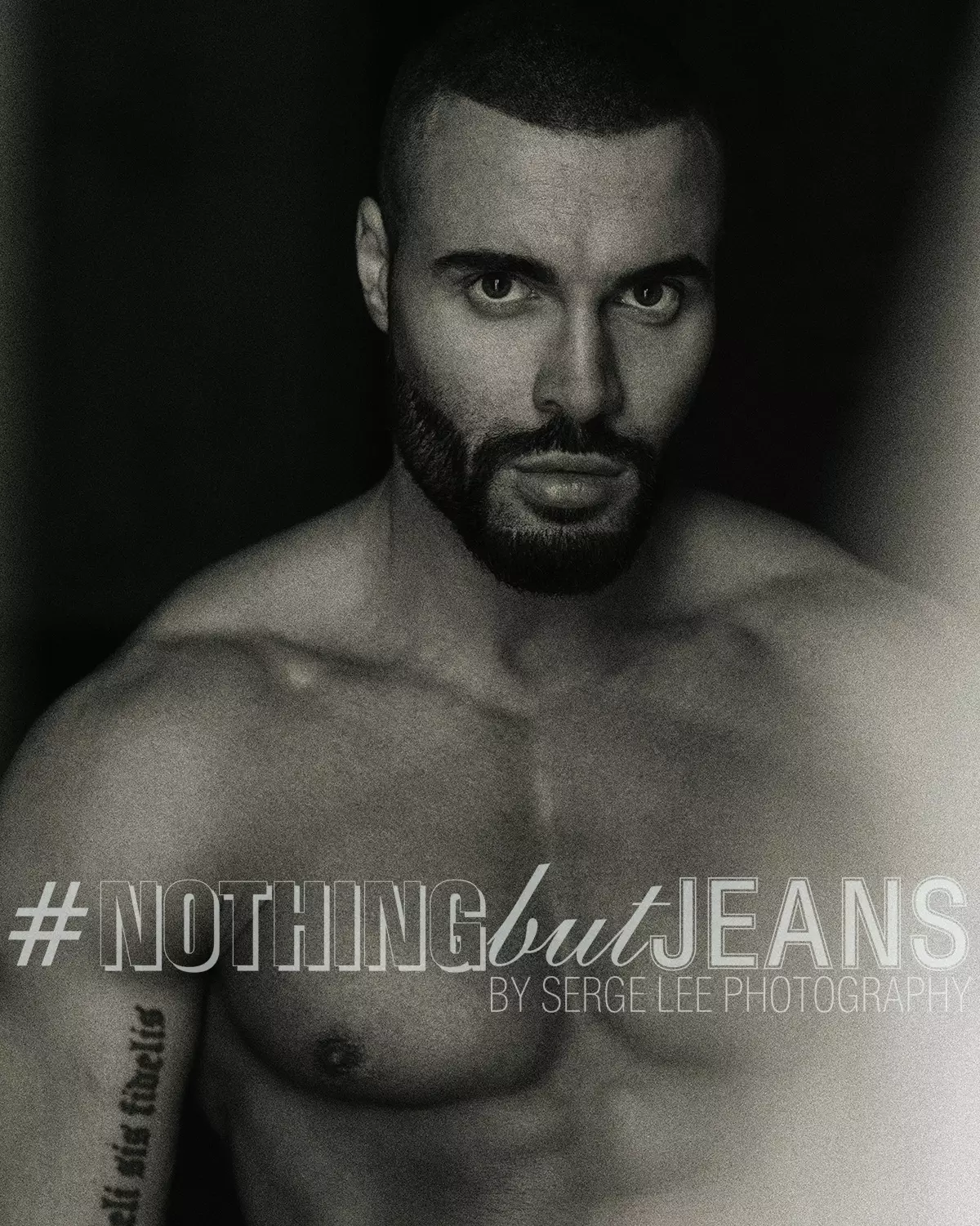 I know you are such a huge fan of series #NothingButJeans by photographer Serge Lee, yes, we are obsessed by it, well there you go guys, he's Anton Aleksander I bet you all know who is he, stunning in jeans.